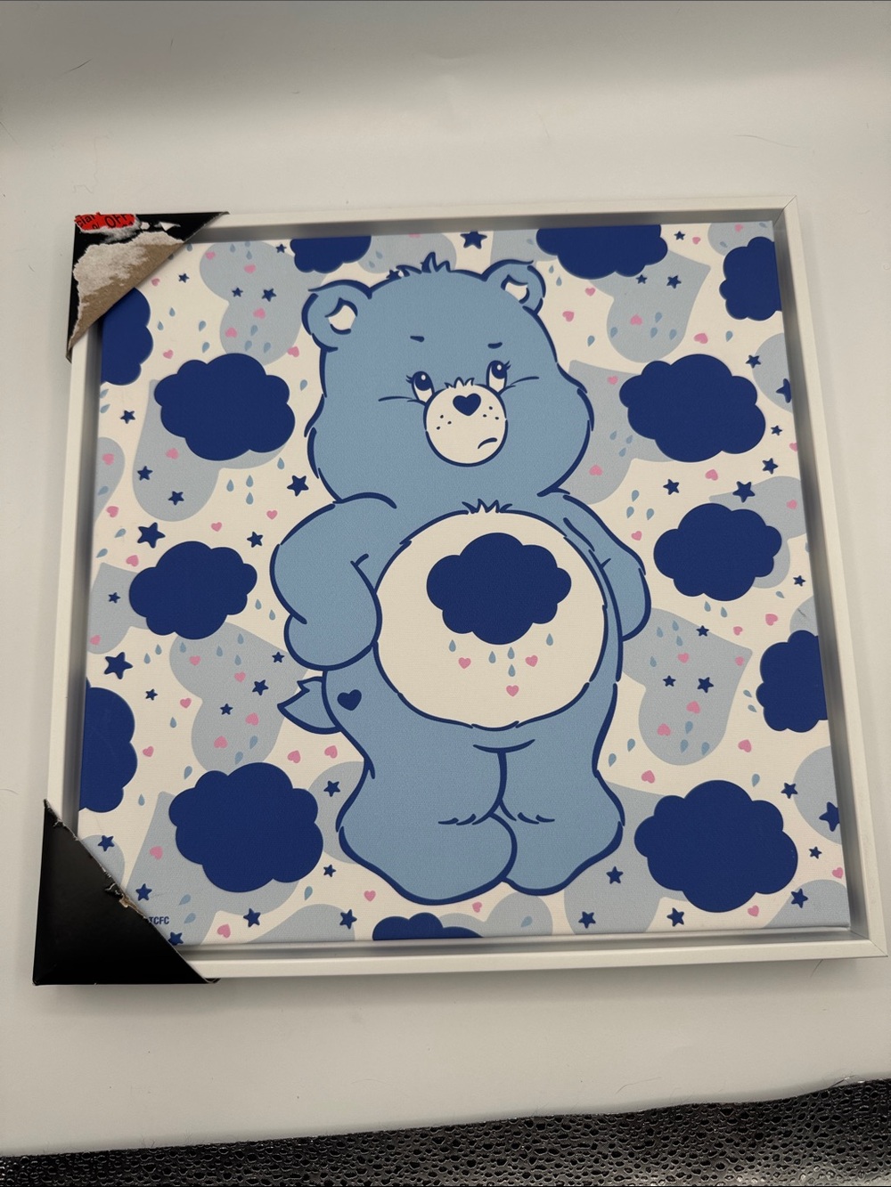 Grumpy Bear Care Bear wall decor